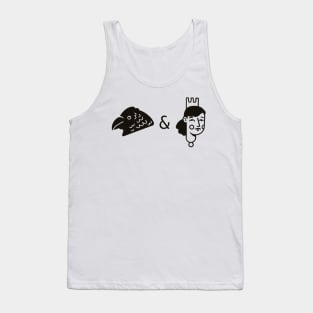 Rook and Queen small logo Tank Top